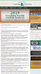 Mobile Screenshot of franklinparishcatfishfestival.com